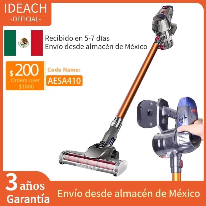 Wireless Handheld Vacuum Cleaner 15kPa Powerful Suction 150W Dual Motor LED Lighting Electric Sweeper Cordless Home Dust Cleaner