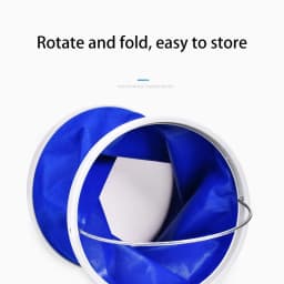 Multifunctional Portable Folding Bucket Outdoor Fishing Car Wash Cleaning Tool Bucket Tool Camping Outdoor Supplies