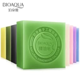 Luxurious Essential Oil Soap Collection - Featuring Honey, Rose, Jasmine, Aloe,Matcha,Blueberry, Lavender, Bamboo Charcoal Soaps