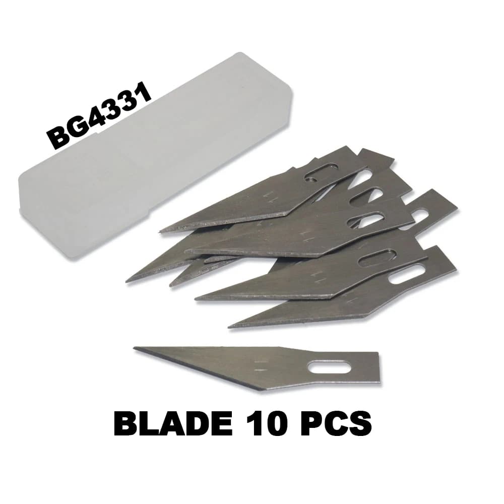 1 Pcs Knife 5 Pcs Blade Blades Stainless Steel Blades Metal Blade Wood Carving Blade Replacement Surgical Scalpel Craft Tools