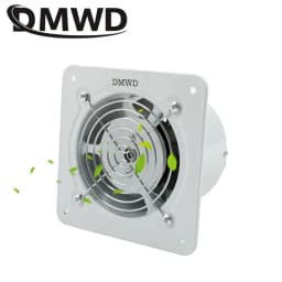 20W 4 Inch Duct Blower Air Ventilator Kitchen Toilet Wall Exhaust Fan 4" Bathroom Window 100MM Metal Pipe Exhauster Access 220V