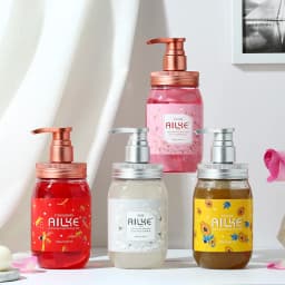 AILKE Whitening Shower Gel, Brightening Skin Body Wash, Exfoliating, Oil Control, Suitable for Women Men