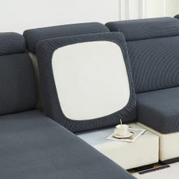 1pc Jacquard Sofa Seat Cushion Cover Chair Cover Stretch Washable Removable Slipcover 1/2/3/4 Seat Polar Fleece Sofa Protector