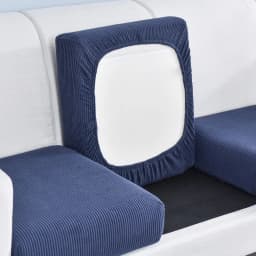 1pc Jacquard Sofa Seat Cushion Cover Chair Cover Stretch Washable Removable Slipcover 1/2/3/4 Seat Polar Fleece Sofa Protector