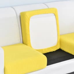 1pc Jacquard Sofa Seat Cushion Cover Chair Cover Stretch Washable Removable Slipcover 1/2/3/4 Seat Polar Fleece Sofa Protector