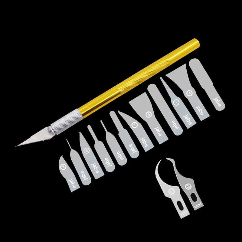 IC Chip Repair Thin Blade Tools Set CPU Edge Removal Tool Remove for Mobile Phone Computer CPU Motherboard Chip Repair