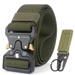 VATLTY 4.3cm Military Belt for Men 1200D Strong Soft Nylon Wide Belt Rust-Proof Metal Buckle Tactical Outdoors Belt Male Gifts