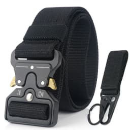 VATLTY 4.3cm Military Belt for Men 1200D Strong Soft Nylon Wide Belt Rust-Proof Metal Buckle Tactical Outdoors Belt Male Gifts