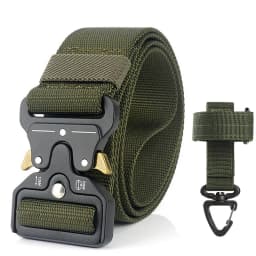 VATLTY 4.3cm Military Belt for Men 1200D Strong Soft Nylon Wide Belt Rust-Proof Metal Buckle Tactical Outdoors Belt Male Gifts