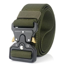 VATLTY 4.3cm Military Belt for Men 1200D Strong Soft Nylon Wide Belt Rust-Proof Metal Buckle Tactical Outdoors Belt Male Gifts