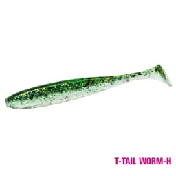 TSURINOYA NEW SIZE 100mm 120mm T Tail Worm Soft Lures Easy Shiner Artificial Soft Baits Odor Added For Bass Fishing Wobblers