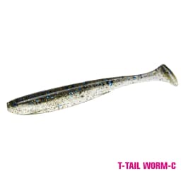 TSURINOYA NEW SIZE 100mm 120mm T Tail Worm Soft Lures Easy Shiner Artificial Soft Baits Odor Added For Bass Fishing Wobblers