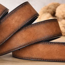 Fashion Vintage Pu Leather Belt Male Famous Brand Luxury Designer Retro Cowboy Brown Jeans Trouser Waist Belts For Man