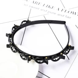Double Layer Bands Clip Hairbands Fashion Plastic Braided Headband Punk New Knitting Womens Headwear Hair Accessories Pearl