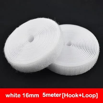 5M/Pair Hook Loop Tape Non-Adhesive Hook and Loop Sewing Fastener Tape Nylon Fabric Magic Tape For Sewing Accessories 16mm-150mm