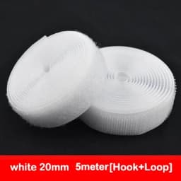 5M/Pair Hook Loop Tape Non-Adhesive Hook and Loop Sewing Fastener Tape Nylon Fabric Magic Tape For Sewing Accessories 16mm-150mm