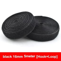 5M/Pair Hook Loop Tape Non-Adhesive Hook and Loop Sewing Fastener Tape Nylon Fabric Magic Tape For Sewing Accessories 16mm-150mm