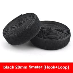 5M/Pair Hook Loop Tape Non-Adhesive Hook and Loop Sewing Fastener Tape Nylon Fabric Magic Tape For Sewing Accessories 16mm-150mm