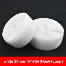 5M/Pair Hook Loop Tape Non-Adhesive Hook and Loop Sewing Fastener Tape Nylon Fabric Magic Tape For Sewing Accessories 16mm-150mm