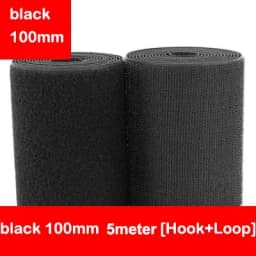 5M/Pair Hook Loop Tape Non-Adhesive Hook and Loop Sewing Fastener Tape Nylon Fabric Magic Tape For Sewing Accessories 16mm-150mm