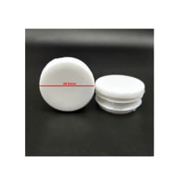 10Pcs White/Black Plastic Round Table Chair Feet Cap Caps Tubing Insert Plugs Hole Cover Pipe End Stopper  13mm~76mm