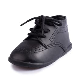 KIDSUN Classic Baby Boys Girls Shoes Newborn PU Leather Toddler Crib First Walkers Shoes Rubber Soft Sole Anti-Slip Kids Shoes