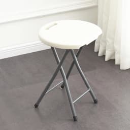 Thickened Plastic Folding Stool Household Living Furniture Round Restaurant Folding Chair Multifunctional Outdoor Portable Seats