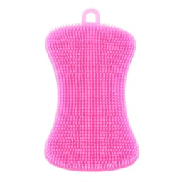 1Pcs  Kitchen Silicone Sponge Dish Washing Scrubber Household Cleaning Sponge Kitchen Gadgets Brush Accessories For Dishes
