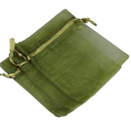 50/100pcs/lot Organza Gift Bag For Jewelry 24 Colors Drawstring Pouches For Wedding Christmas Candy Gift Bags Jewelry Packing