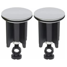 Universal Sink Plug Bathroom 40mm Pop-Up Plug Replacement Drain Plug Detachable Adjustable Manual Lift Drain Plug Kitchen Access