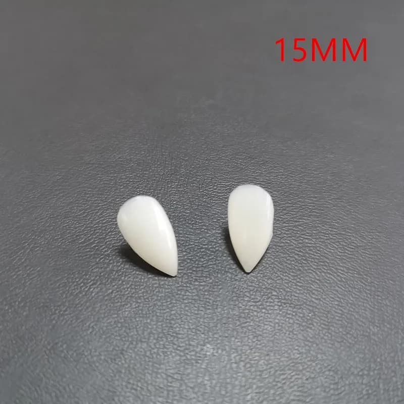 Suit Resin Vampire Teeth Fangs Halloween Props Diy Teeth Plus Glue Teeth Props Cosplay Environmentally Friendly Vampire Party