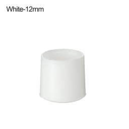 10pcs/set PVC Chair Leg Caps Round Bottom Silicone Pads Non-Slip Covers Floor Protectors Furniture Table Leveling Feet Durable