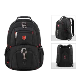 Waterproof Men's Swiss Backpack 15.6/17 Inch Laptop Backpacks School Travel Bags Large Capacity Business bagpack Mochila