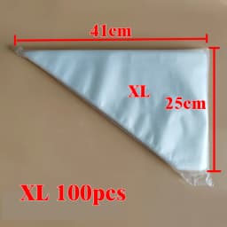 SML20 50 100PCS Disposable Pastry Bags Confectionery Equipment Pastry And Bakery Accessories Reposteria Cake Tools For Cake