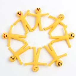 8-20pcs Funny Little Man Squishy Fidget Toys Antistress Adult Children Rising Stress Relief Squeeze Toys Kids Charisma Gift Toys
