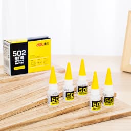 3/6Pcs Instant Quick-drying Cyanoacrylate Adhesive Strong Bond Fast Leather Rubber Metal 8g Office Supplies 502 Super Glue