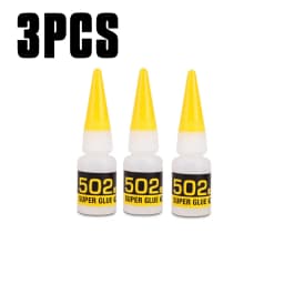 3/6Pcs Instant Quick-drying Cyanoacrylate Adhesive Strong Bond Fast Leather Rubber Metal 8g Office Supplies 502 Super Glue