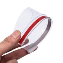 2PCS Car Rearview Mirror Rain Eyebrow Visor Carbon Fiber Car Rearview Side Snow Sun Visor Rain Cover Car Mirror Accessories