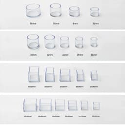 4PCs/Set Transparent PVC Round/Square Chair Leg Furniture Table Chair Leg Floor Feet Cap Cover Socks Plugs Protector Home Decor