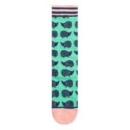 Fashion Colorful Spring Autumn Stocking  Women's Socks  Plant Hedgehog Slothsi Cotton Socks Personality Straight Trendy Socks
