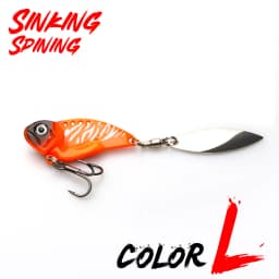 KMER V4 Fishing Lures Balancer Winter Jig Spinner Spinjig VIB Sinking Wobbler Hooks Pike Walleye Equipment Accessories Tackle