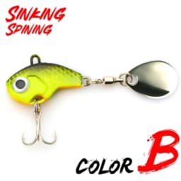 KMER V4 Fishing Lures Balancer Winter Jig Spinner Spinjig VIB Sinking Wobbler Hooks Pike Walleye Equipment Accessories Tackle