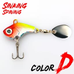 KMER V4 Fishing Lures Balancer Winter Jig Spinner Spinjig VIB Sinking Wobbler Hooks Pike Walleye Equipment Accessories Tackle