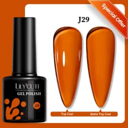 LILYCUTE 129 Colors 7ML Nail Gel Polish Nail Supplies Vernis Semi Permanent Nail Art Manicure Soak Off LED UV Gel Nail Varnishes