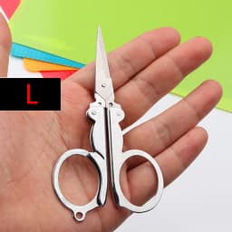 Folding Scissors Pocket Travel Small Crafts Sharp Blade Emergency Mini Foldable Travel Embroidery Scissor Thread Tailor Scissors