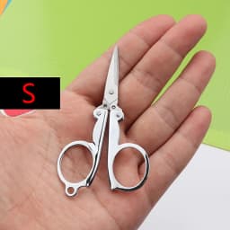 Folding Scissors Pocket Travel Small Crafts Sharp Blade Emergency Mini Foldable Travel Embroidery Scissor Thread Tailor Scissors