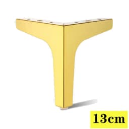 4pcs Modern furniture legs metal gold Black Iron Sofa Feet for Table Bed Chair Desk Dresser Cabinet support Furniture Hardware