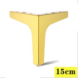 4pcs Modern furniture legs metal gold Black Iron Sofa Feet for Table Bed Chair Desk Dresser Cabinet support Furniture Hardware