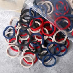 50PCS/Set Women Girls Basic Hair Bands 4cm Simple Solid Colors Elastic Headband Hair Ropes Ties Hair Accessories Ponytail Holder