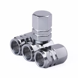 Tire Valve Stem Caps Decorative Tires Accessories Aluminum Alloy Nipple Wheel Caps For Cars Motorcycles Bicycle Cover Dustproof